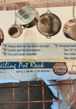 Steel with Copper Finish Pot Rack - thumbnail 3 of 5