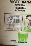 New In Box Pedestal Sink With Hardware And Bonus Plumbing Bits - thumbnail 4 of 8