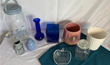Assorted glassware and containers - thumbnail 1 of 3