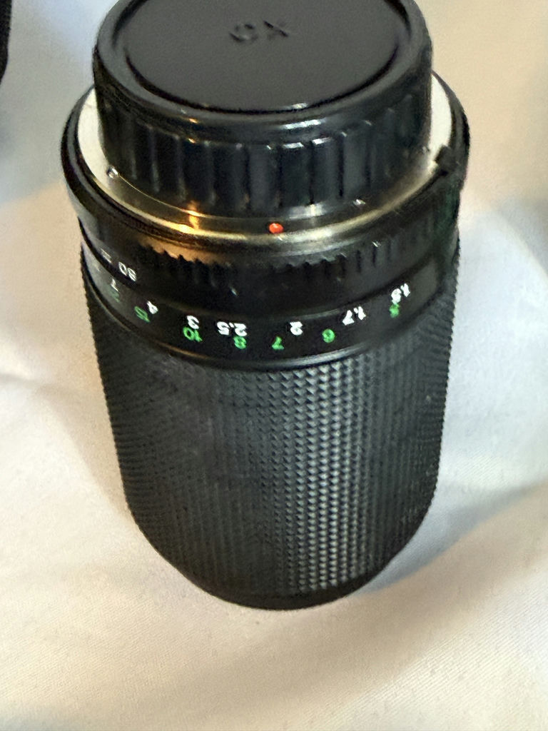 Assorted cameras, lenses, flash, and tripods - image 14 of 16