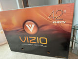 Vizio 42-inch LCD HDTV with glass TV stand - thumbnail 8 of 11