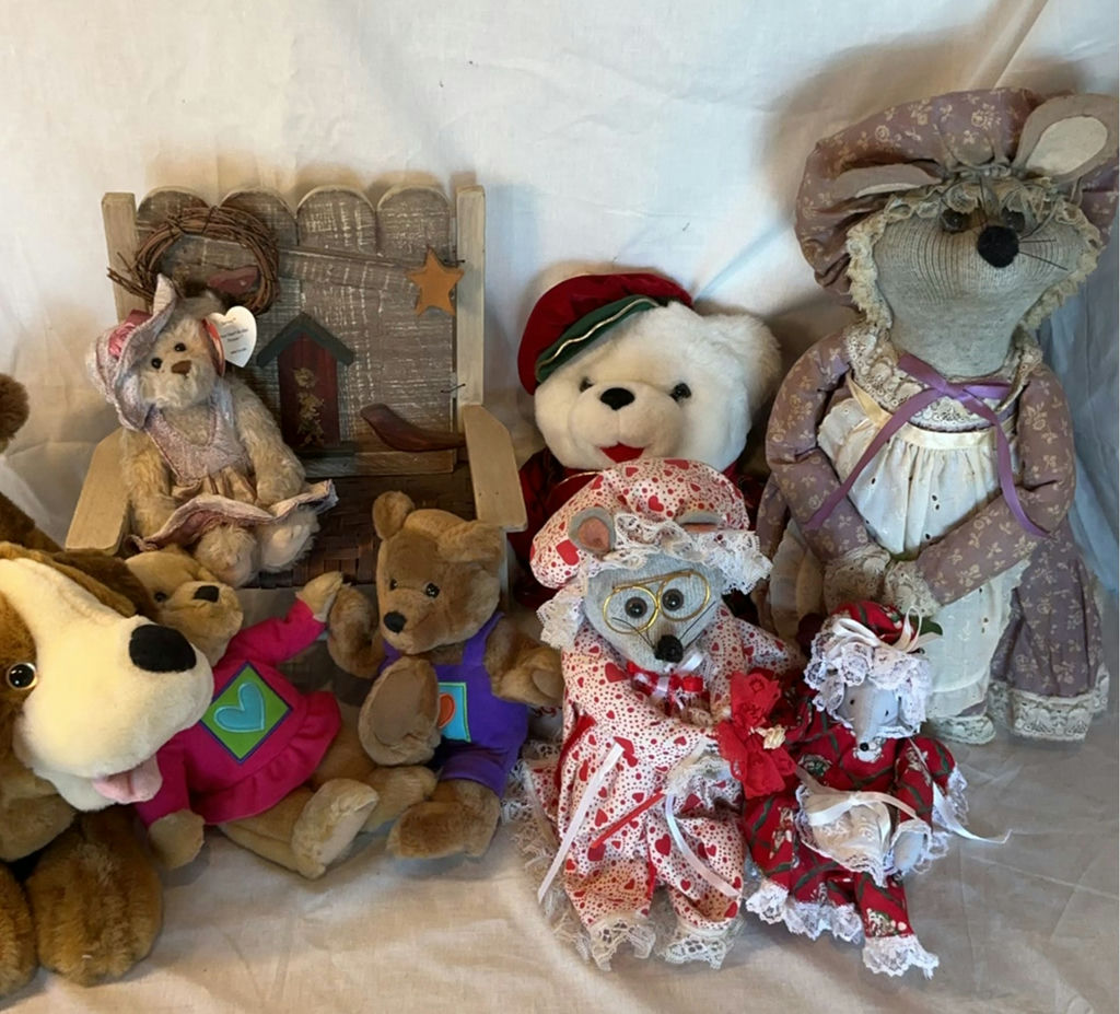 Assorted Plush Toys and Dolls - image 1 of 5