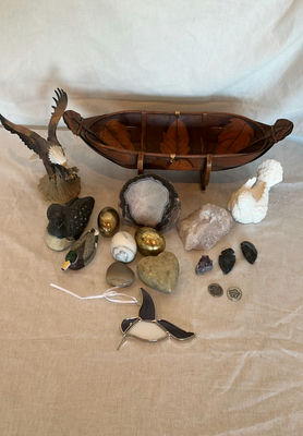 Bird And Stone Decor - Image 1 of 8