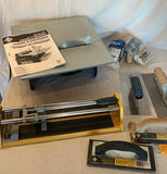 Master Cut 7-inch Portable Tile Saw with Manual and Accessories - thumbnail 1 of 4