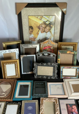 Frames And New Leather Scrapbook - Image 1 of 8