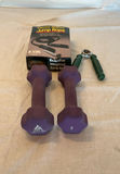 Pedal Exerciser with Jump Rope Kit and Purple Dumbbells - thumbnail 3 of 3