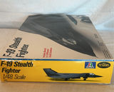 F-19 Stealth Fighter model kit with Buick Riviera diecast and wooden wagon - thumbnail 4 of 4
