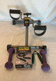 Pedal Exerciser with Jump Rope Kit and Purple Dumbbells - thumbnail 1 of 3