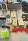 Assorted lighting bulbs, electrical outlets, switch plates, extended light bulb changer - thumbnail 3 of 7