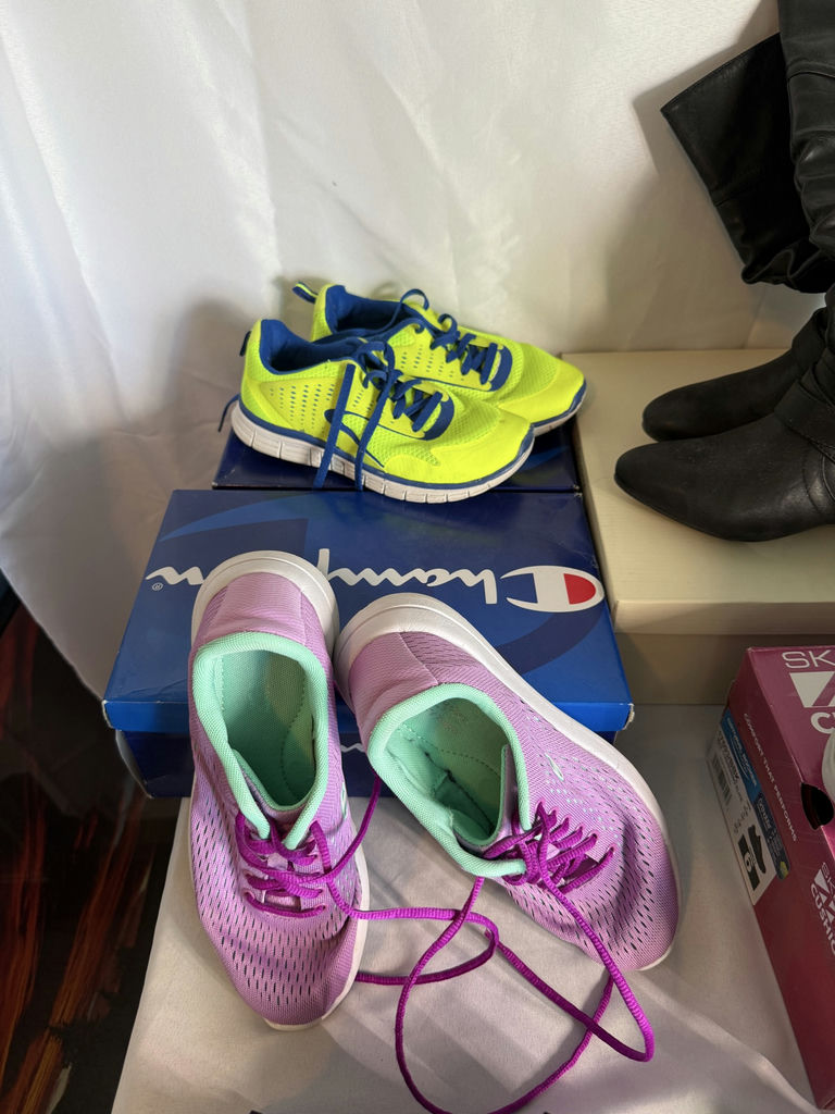 Assorted sneakers and boots, Womens' size 6 1/2-7 - image 2 of 6