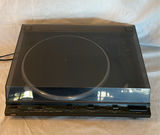 JVC direct-drive turntable with vinyl LP collection - thumbnail 1 of 8