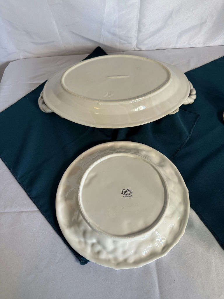 Fruit-motif ceramic serveware set - image 5 of 5