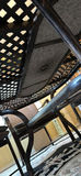 Metal Patio Dining Table, Six chairs with cushions - thumbnail 5 of 5