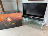 Vizio 42-inch LCD HDTV with glass TV stand - thumbnail 1 of 11