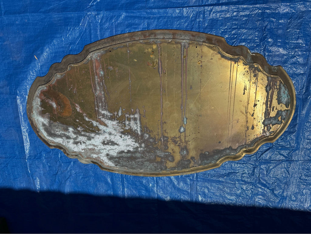 Solid Brass Table Top - image 4 of 4