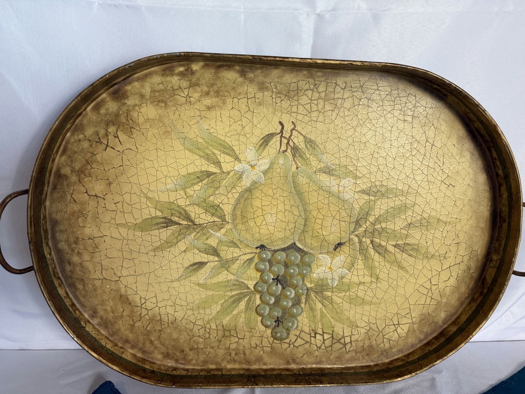 Fruit-motif ceramic serveware set - image 3 of 5