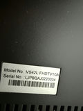 Vizio 42-inch LCD HDTV with glass TV stand - thumbnail 5 of 11