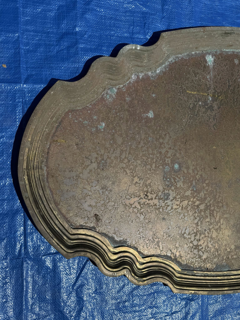 Solid Brass Table Top - image 2 of 4