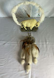 Dreamcatcher With Resin Buffalo And Second Dreamcatcher - thumbnail 1 of 4