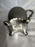 Two decorative metal pitchers with floral motifs - thumbnail 6 of 6