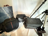 Assorted cameras, lenses, flash, and tripods - thumbnail 15 of 16