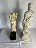 Framed floral still life with classical sculptures - thumbnail 6 of 10