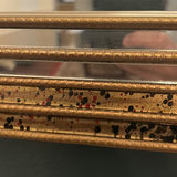 Ornate gold-framed wall mirror - thumbnail 4 of 5