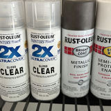 Assorted Rust-Oleum Spray Paint Cans - thumbnail 2 of 4