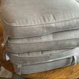 Gray fabric bags and decorative candle holder with tealights - thumbnail 2 of 8