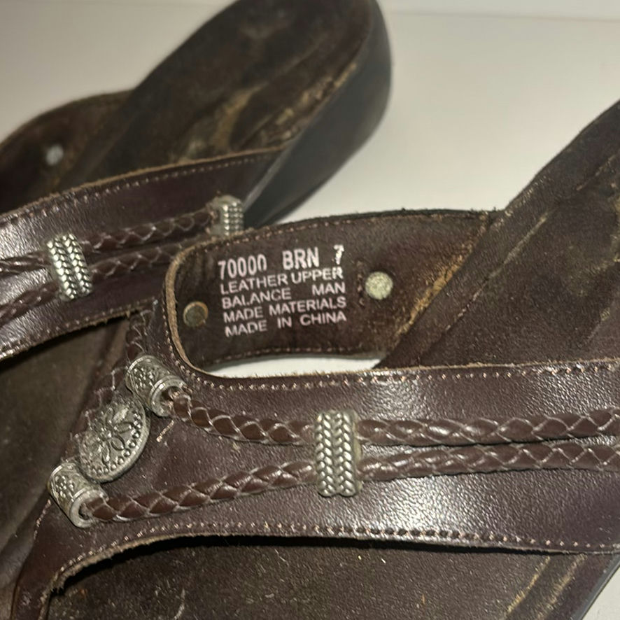 Assorted women's footwear: sandals, mules, and slides - image 12 of 16