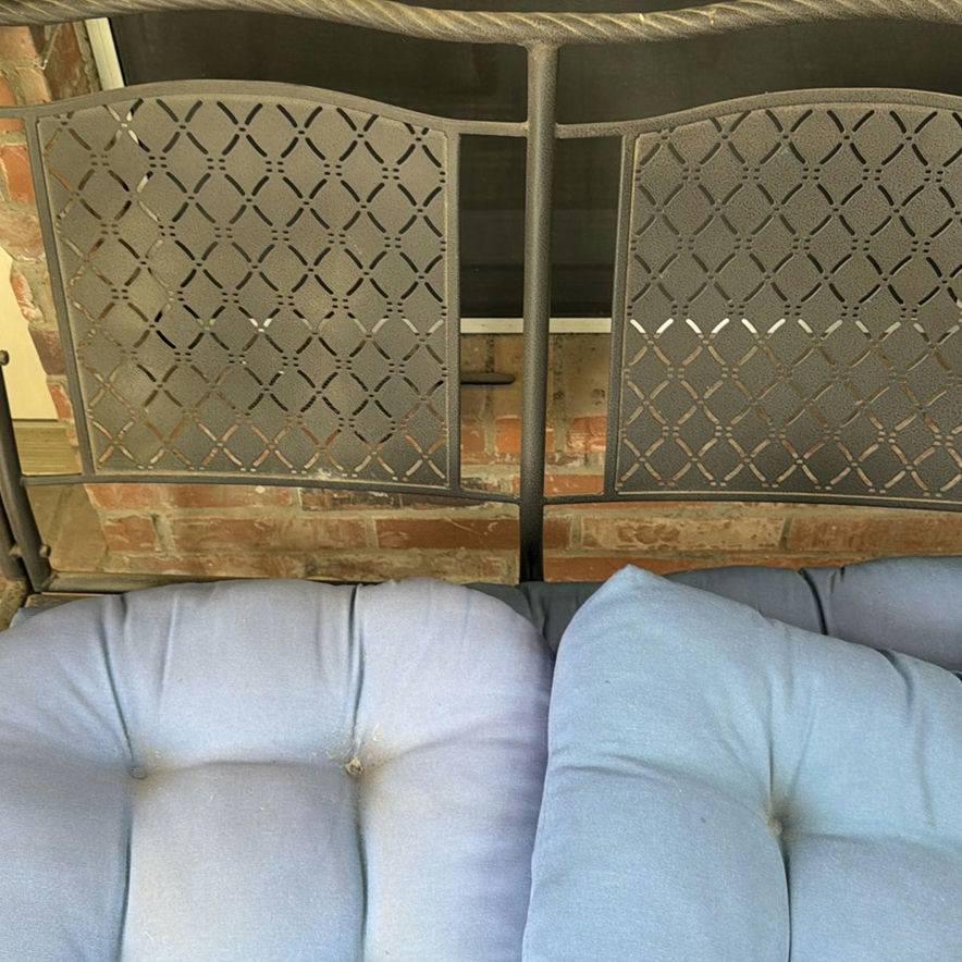 Outdoor metal furniture and decor collection - image 5 of 6