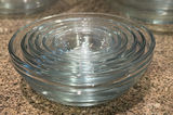 Set of Clear Glass Bowls in Multiple Sizes - thumbnail 5 of 5
