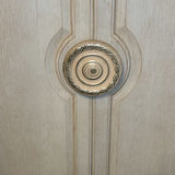 Ornate distressed white armoire with mirrored doors - thumbnail 2 of 8