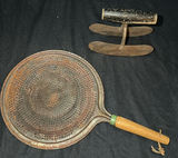 Vintage metal kitchen tools with wooden handles - thumbnail 2 of 6