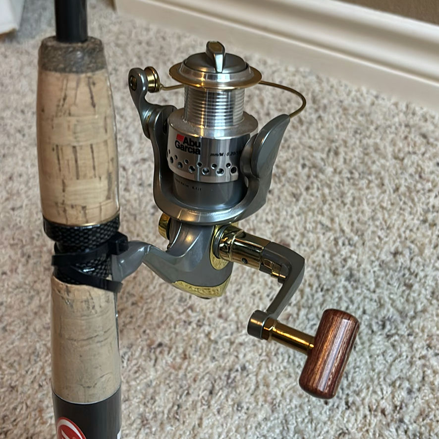 Two fishing rods with reels - image 4 of 9