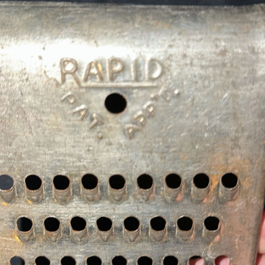 Vintage metal hand graters - image 3 of 6