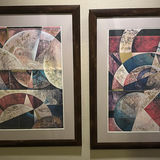 Geometric Abstract Art Prints (Pair) - thumbnail 3 of 5
