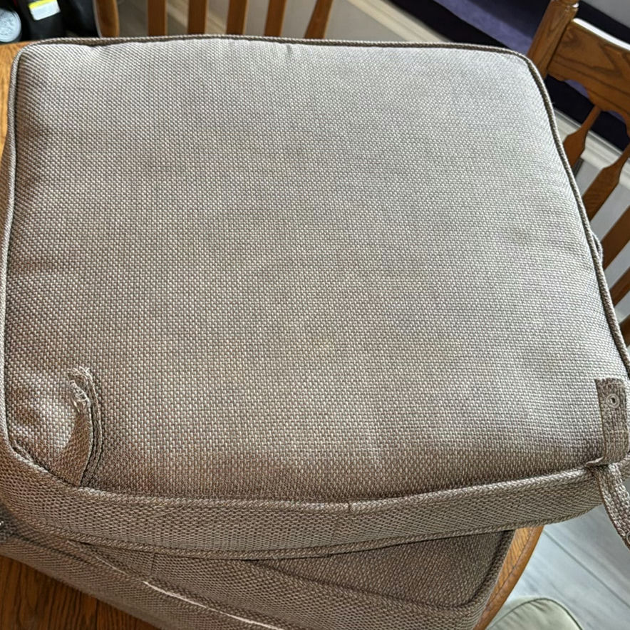 Gray fabric bags and decorative candle holder with tealights - image 5 of 8