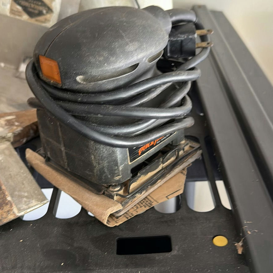 Assorted painting supplies and power tools - image 8 of 9