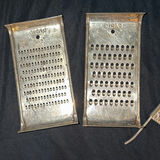Vintage metal hand graters - thumbnail 6 of 6