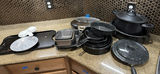 Assorted Cookware Set with Lodge Cast Iron Skillet and Nonstick Pans - thumbnail 1 of 7