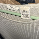 Assorted women's knit sweaters and tops on hangers - thumbnail 4 of 14