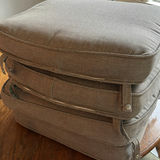Gray fabric bags and decorative candle holder with tealights - thumbnail 1 of 8