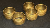 Assorted Metal and Wooden Napkin Rings - thumbnail 9 of 10