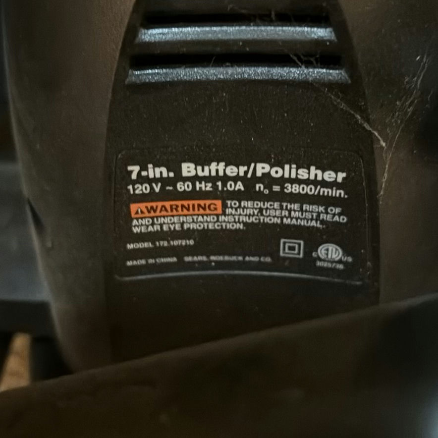 Craftsman 7-inch Buffer/Polisher - image 3 of 5