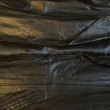Long black leather coat - thumbnail 3 of 5