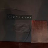 Brown leather Bernhardt sectional sofa with throw pillows - thumbnail 2 of 6