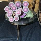 Decorative still life: antique trunk, candles, and dried floral arrangement - thumbnail 8 of 9