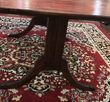 Wooden Pedestal Dining Table - thumbnail 4 of 14