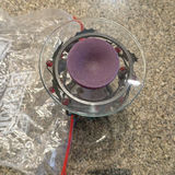 Gray fabric bags and decorative candle holder with tealights - thumbnail 8 of 8